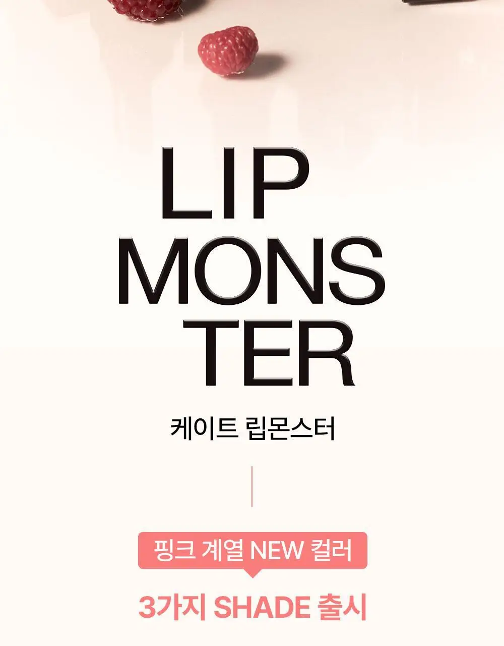 [NEW컬러/몬스터급지속력] 케이트 립 몬스터 립스틱 3g 23종 상세페이지 2